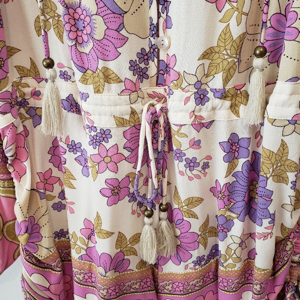 SPELL Buttercup Romper in Meadow NWOT Size XS - Picture 11 of 14